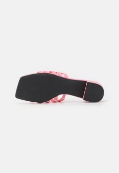 Monki Damen Pantolette Flach - Pink -Monki Verkäufe 2022 e36cb724eff9489983cb6c52351bd8c1
