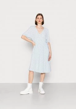 Monki Damen Freizeitkleid - Blue