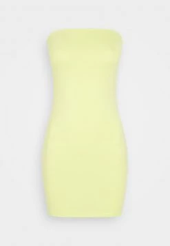 Monki Damen Jerseykleid - Yellow Light -Monki Verkäufe 2022 e387ff0b2840408ea1f7030561ca4aea