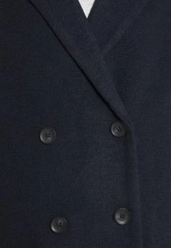 Monki Damen Klassischer Mantel - Navy -Monki Verkäufe 2022 e38b83c0a43c4bd09c5597e8ebf7da6c