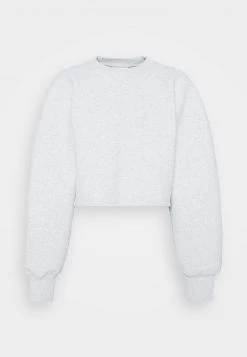 Monki Damen Sweatshirt - Grey Melange -Monki Verkäufe 2022 e46a2d5e39484b41ab3434be866a2230