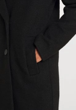 Monki Damen Klassischer Mantel - Black -Monki Verkäufe 2022 e519c9c8d62d487b973a7e36f6acd60b