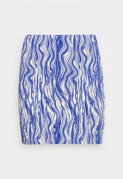 Monki Minirock - Blue | Damen -Monki Verkäufe 2022 e5394149825f4fb9a044380a6201af18