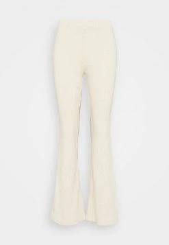Monki Damen Stoffhose - Offwhite