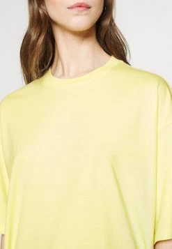 Monki Damen T-Shirt Print - Yellow -Monki Verkäufe 2022 e5ce3027e28e4f109673e1257730fbce