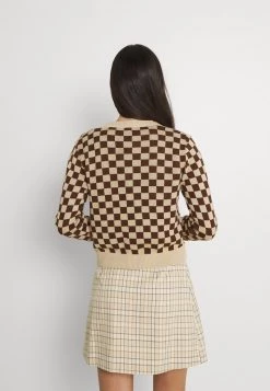 Monki Damen Strickjacke - Brown/beige -Monki Verkäufe 2022 e5d313ab48244a7a92d1fba65c0008b9