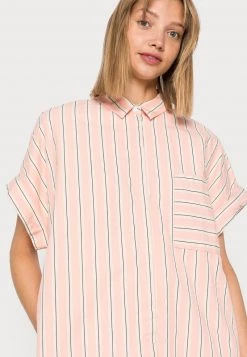 Monki Damen Blusenkleid - Pink -Monki Verkäufe 2022 e64a8b9106364c028547ce12e4549daa