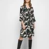 Monki Damen ANDIE DRESS - Freizeitkleid - Green Dark Blobbyshapes