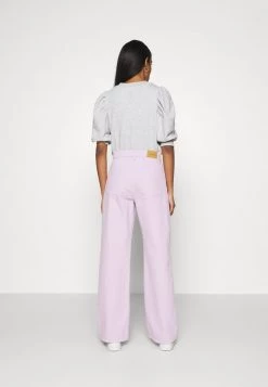 Monki Damen Jeans Straight Leg - Lilac Purple Light -Monki Verkäufe 2022 e6713727b8964a259930993089f0cfae