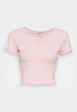 Monki Damen T-Shirt Basic - Light Pink -Monki Verkäufe 2022 e768d35e009348f29f77103280cd96dd