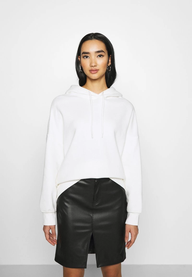 Monki Damen Kapuzenpullover - White 1 Monki Damen Kapuzenpullover - White