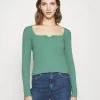 Monki Damen NONNA - Langarmshirt - Green
