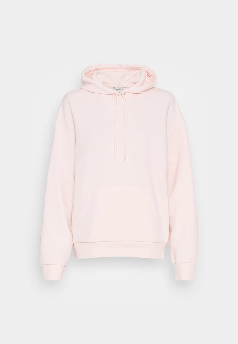 Monki Damen Kapuzenpullover - Light Pink 4 Monki Damen Kapuzenpullover - Light Pink – Bild 4