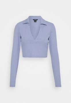 Monki Damen Langarmshirt - Blue -Monki Verkäufe 2022 e961a977d97a4fcea713043eb28580b6
