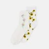 Monki Damen 2 PACK - Socken - Off-white