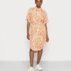 Monki Blusenkleid - Bigretro Pink | Damen