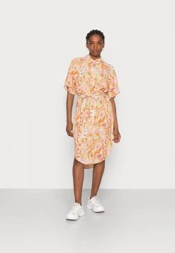 Monki Blusenkleid - Bigretro Pink | Damen