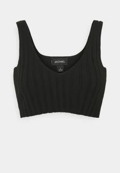 Monki Damen 2 PACK - Top - Light Blue/black -Monki Verkäufe 2022 eaf1c9b9c346430f8587f56ae4c0eff6