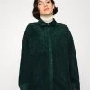 Monki Hemdbluse - Dark Green | Damen
