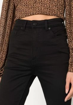 Monki Damen OKI DELUXE - Jeans Slim Fit - Black Dark -Monki Verkäufe 2022 ecb26f26cb86474f896fd6d35e09eb41