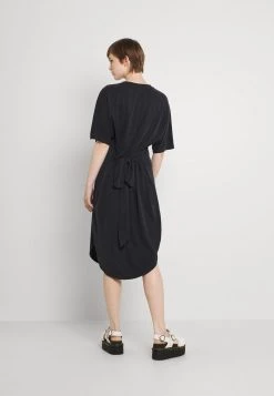 Monki Damen Jerseykleid - Black Dark -Monki Verkäufe 2022 ecc1ae635f4f45e198aac8ba6fa33bc8