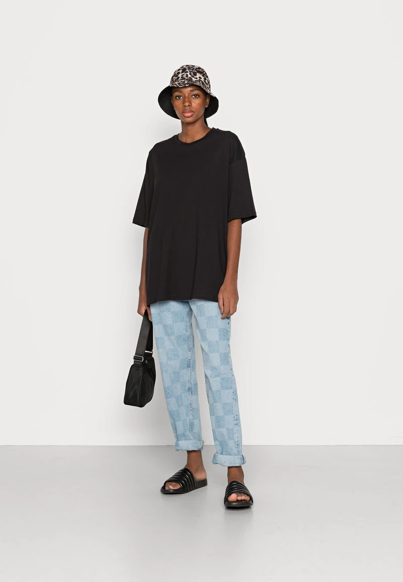 Monki Damen T-Shirt Print - Black Dark 2 Monki Damen T-Shirt Print - Black Dark – Bild 2