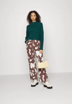 Monki Damen Strickpullover - Green Dark -Monki Verkäufe 2022 ed8e14518f6c4153a9d42356a93435b1