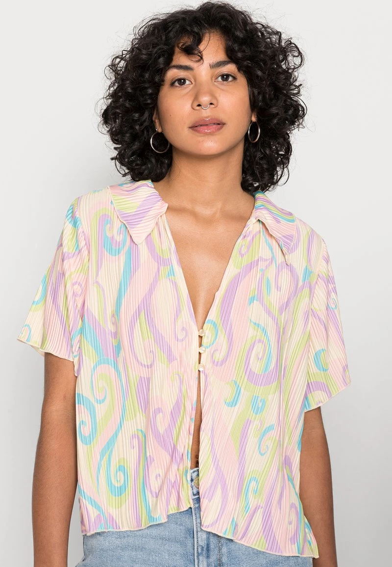 Monki Damen Bluse - Multi Coloured 5 Monki Damen Bluse - Multi Coloured – Bild 5