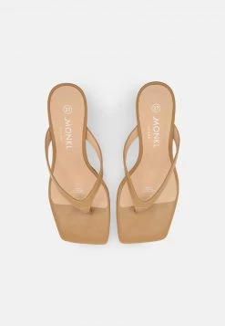 Monki Damen Zehentrenner - Brown Medium Dusty -Monki Verkäufe 2022 edd9dd5275074bf7bc58935b9b834096