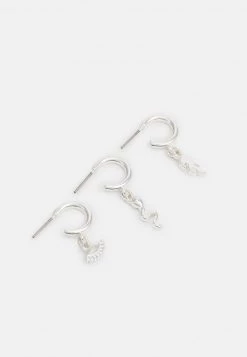 Monki Damen HAYLEE EARRINGS 3 PACK - Ohrringe - Silver-coloured -Monki Verkäufe 2022 ede26bc0e55d4d00862f6dc08edf5d6a
