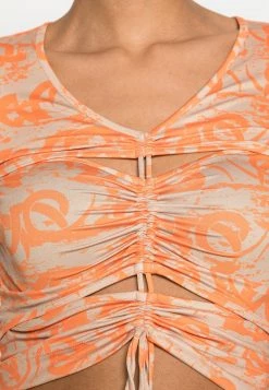 Monki Langarmshirt - Orange Medium | Damen -Monki Verkäufe 2022 eecc5903ae0d43e09aec6f5f329f7a47