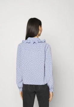 Monki Damen Bluse - Blue Dot -Monki Verkäufe 2022 ef1b9df4bafe4589a6d813b5d9014527