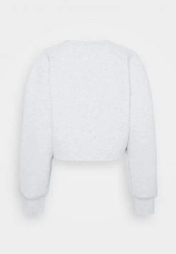 Monki Damen Sweatshirt - Grey Melange -Monki Verkäufe 2022 efcd0819a617449bb5db6c5d9d336fa0