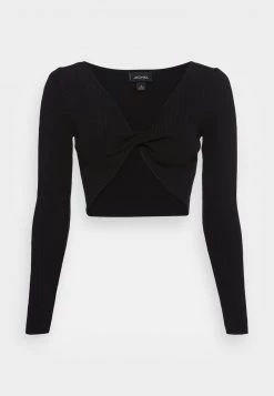 Monki Damen Strickpullover - Black -Monki Verkäufe 2022 efd414ef07ee4c0bab06e687f8e73d98