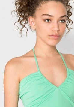 Monki Damen 2 PACK - Top - Black/dark Green -Monki Verkäufe 2022 efe26a5190a44e44abeed37de9eb6c00