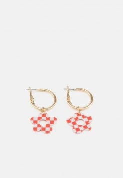Monki JESSENIA EARRINGS - Ohrringe - Orange/gold-coloured | Damen