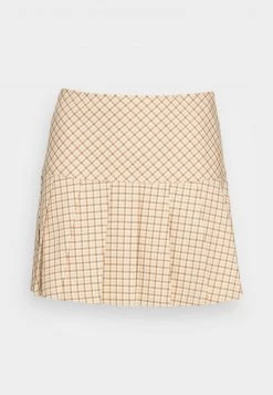 Monki Damen Faltenrock - Beige -Monki Verkäufe 2022 f08dd9932d124073894d68eb6a56a6cc