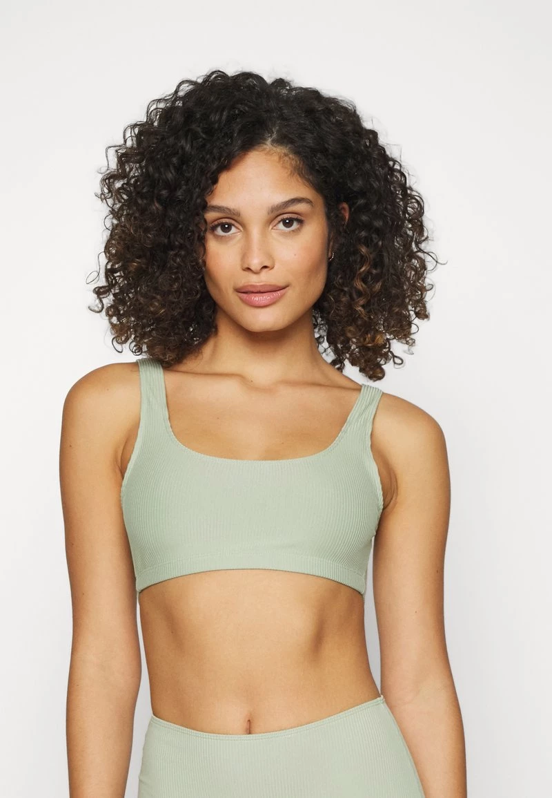 Monki Damen Bustier - Green 1 Monki Damen Bustier - Green