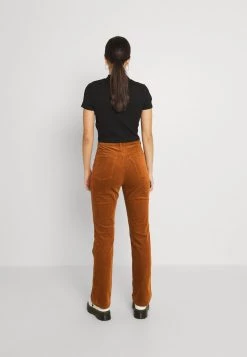Monki Damen Stoffhose - Rust