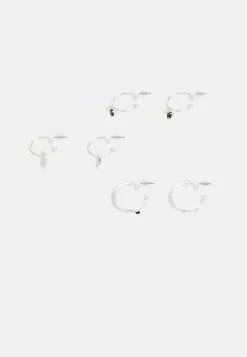 Monki Damen Ohrringe - Silver-coloured -Monki Verkäufe 2022 f38422ea7da741db82e231272fa63570