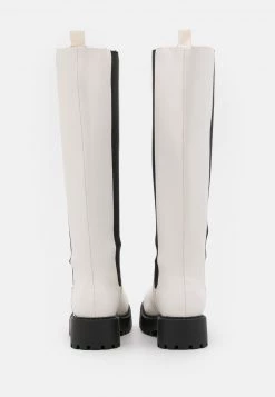 Monki Damen Plateaustiefel - White -Monki Verkäufe 2022 f3ac6429f5ce4051b7cfcba0fd54205f