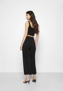 Monki Damen Stoffhose - Black Dark -Monki Verkäufe 2022 f49f57ca8d2b4fa6a902a8216e819860