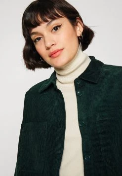 Monki Hemdbluse - Dark Green | Damen -Monki Verkäufe 2022 f4d0340864a34e75855c74bac91e34e8