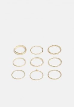 Monki Damen 9 PACK - Ring - Gold-coloured -Monki Verkäufe 2022 f524b98197f841b891dd3b87f3070ae4