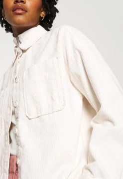 Monki Damen Hemdbluse - White Light -Monki Verkäufe 2022 f59bf59b29b746aba9279be616edc6e2