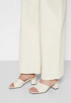Monki Damen Pantolette Hoch - White Dusty Light -Monki Verkäufe 2022 f652e12cf30c419a8edf912549982451