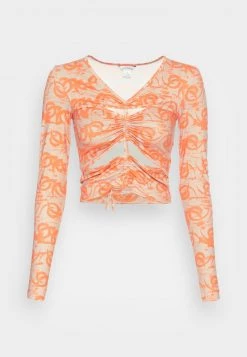 Monki Langarmshirt - Orange Medium | Damen -Monki Verkäufe 2022 f6e2ce05bfca4e51813d14a3df5bfc8d