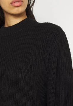 Monki Damen Strickpullover - Black Dark -Monki Verkäufe 2022 f82fb62baf1a49af9da6b9379a170486