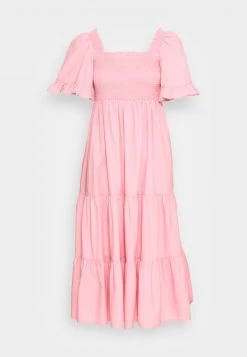 Monki Damen Freizeitkleid - Pink Solid -Monki Verkäufe 2022 f87fa9731ee14f02b08060af0fb70339