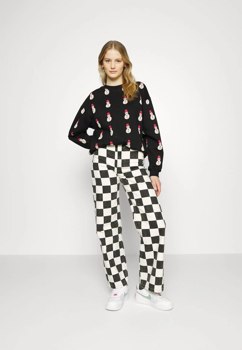 Monki Sweatshirt - Black | Damen 2 Monki Sweatshirt - Black | Damen – Bild 2